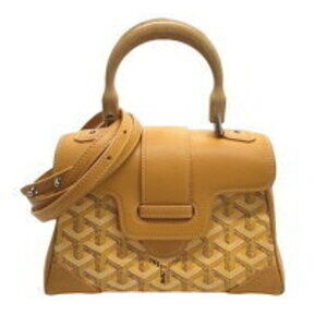 Goyard Saigon Bag leather yellow